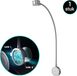 Bolt Electronics® Leeslamp 1 stuk - Bedlamp met 2 USB's - Nachtlampje voor Volwassenen - Wandlamp met Dimfunctie - zilver