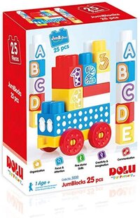 Dolu Blokkentrein met 25 Blokken