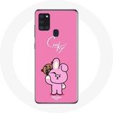 Maniacase Hoesje voor Samsung Galaxy A21S BTS Bangtan Sonyeondan BT21 Shooky Suga Et Cooky Jungkook