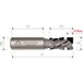 Mtec Mtec028.74 - Fraise hélicoïdale en Dia Z2+2 corps en acier PCD H4,5mm essentiel nég