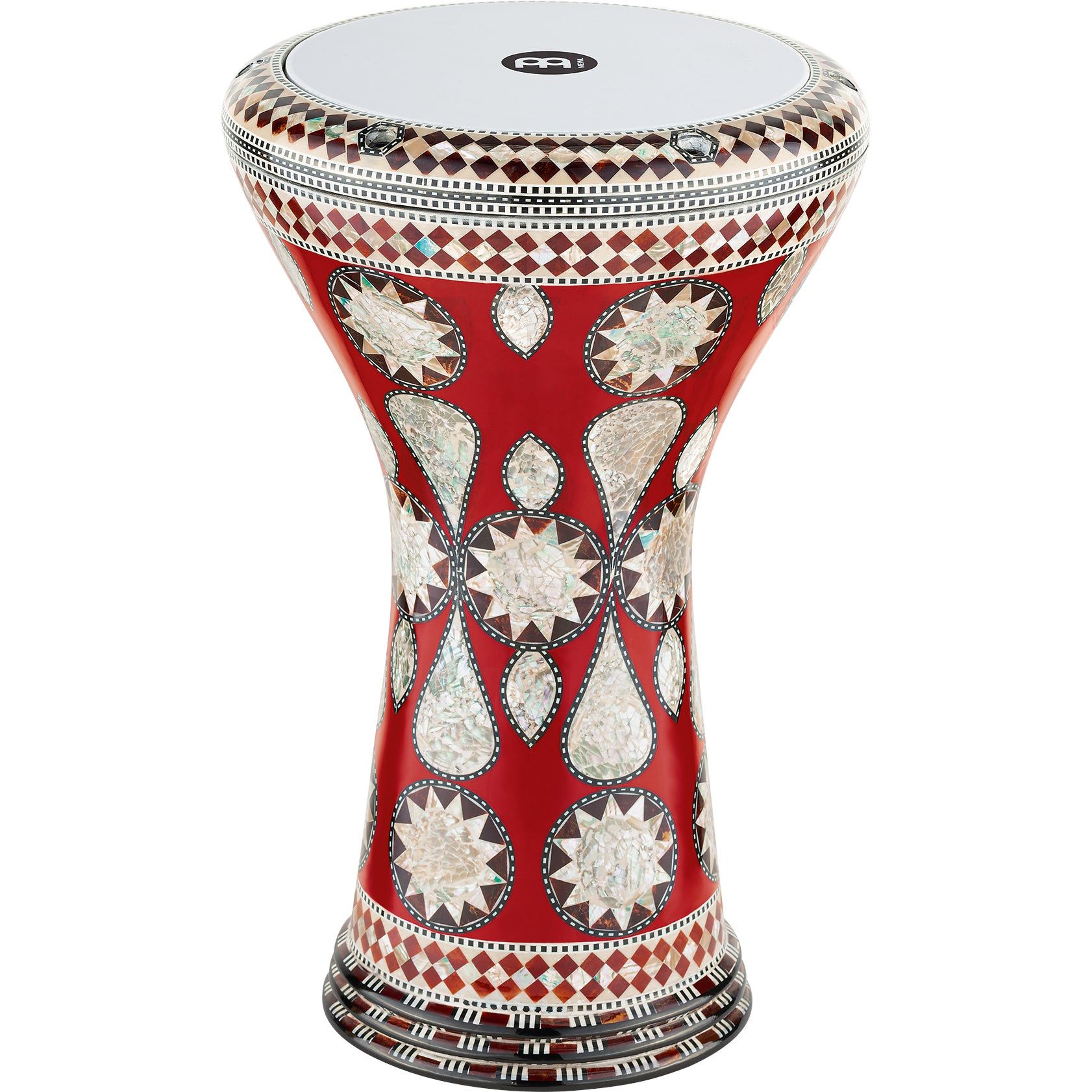 Meinl AEED2 Artisan Edition White Pearl Mosaic Imperial Egypt Doumbek 8.75 inch