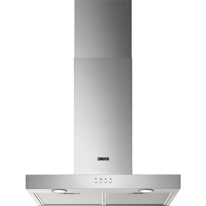 Zanussi ZHB62670XA Afzuigkap Muurmontage Roestvrijstaal 600 m³/uur C