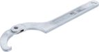 BGS technic BGS 73230 | Haaksleutel, verstelbaar, met neus | 80-120 mm