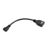Systems Panda Systems Hoekstekker micro-HDMI naar HDMI 90 graden