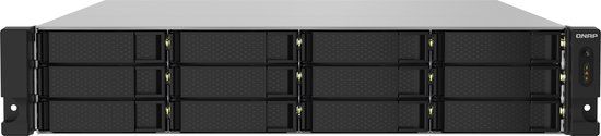 QNAP TS-1232PXU-RP - NAS Network Storage - 12 Bay - Black