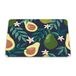 Bonamaison Rechthoekige muismat met digitale print, antislip onderkant, voor kantoor en thuis, 22 x 18 cm