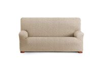 Eysa 3D bankovertrekken, lycra, beige, 2-zits