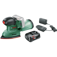 Bosch Universal Sander 18V-10 + 18V 2,5 Ah Battery