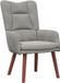 vidaXL Fauteuil Lichtgrijs 63 x 67 x 94 cm Fluweel