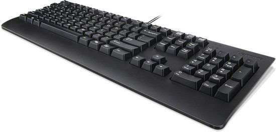 Lenovo Preferred Pro II USB Keyboard - AZERTY - Frans - Zwart
