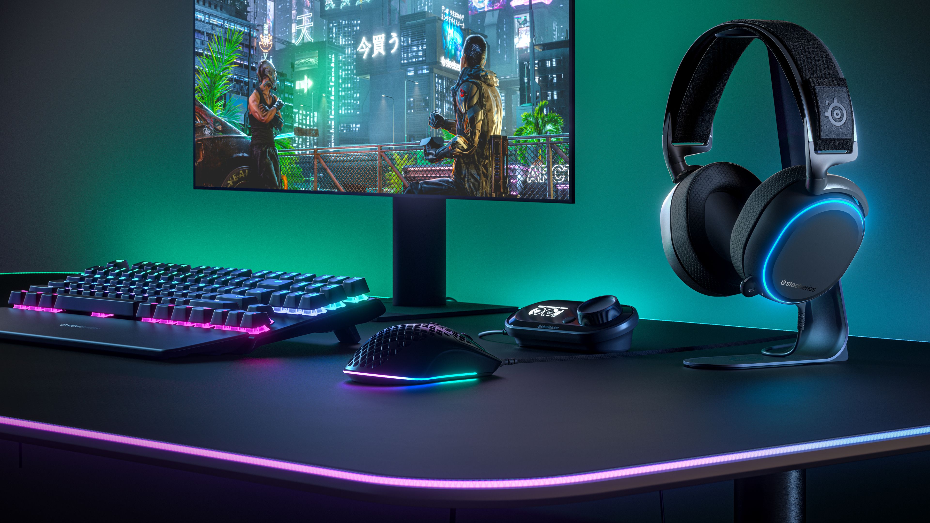 SteelSeries Aerox 3 Gaming Muis - USB Type-C - 8500 DPI - Zwart