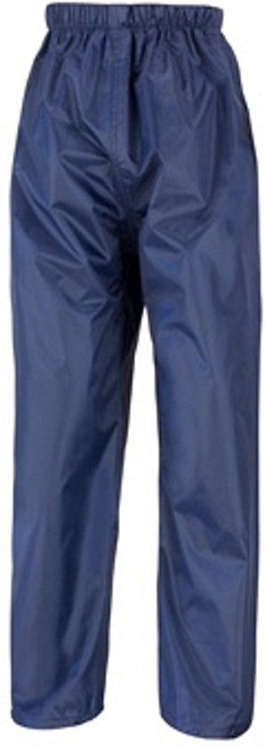 Result Navy Blue Rain Pants for Kids L 9-10 Years