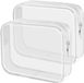 OEM Omgoods - Set van 2 Duidelijke Toilettassen voor Reizen
