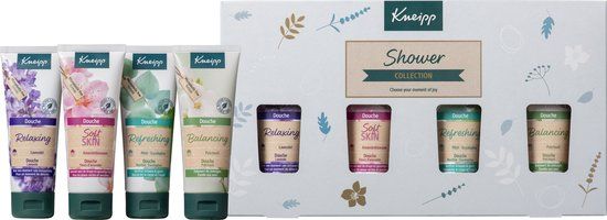 Kneipp Shower Geschenkset - Douchegel - 4 x 75ml - Vegan