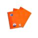 Oxford Collegeblok A4 gelinieerd, met dubbele rand, 80 vellen, oranje, 3 stuks