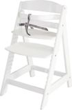 Roba Chaise haute réglable en hauteur Roba Sit Up III, bois, blanc, avec harnais de sécurité 3 points