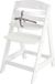Roba Chaise haute réglable en hauteur Roba Sit Up III, bois, blanc, avec harnais de sécurité 3 points