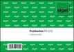 Sigel PH610 carte à fiches Vert 10 pièce(s)