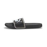PUMA Slippers - Maat 47 - Unisex - Zwart - Wit - Goud
