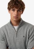 Superdry Coton Pull Demi-Zip Coupe Ajustée Homme Grey Marl M