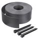 VOUNOT® Gazonrand Flexibel van PE, Border met 12 Grondpinnen, Tuinrand en Beeteinfassung Lengte 20m, Hoogte 13cm, Dik 3mm, Grijs