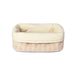 Lorena Canals Panier de rangement matelassé Rose