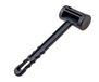 Happy People Camping rubberen hamer ca. 32 cm met houten handvat en haringtrekker, 78300