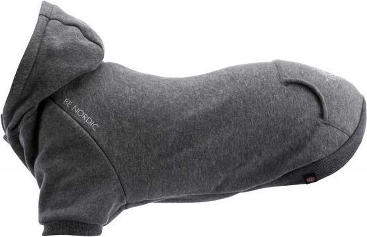TRIXIE Be Nordic Hondentrui Hoodie Flensburg Grijs 62 cm