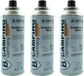 3x pièces bouteilles de gaz butane recharge de gaz 227 grammes