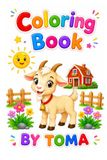 Animal Coloring Book for Kids Ages 3–8: Cute Animals Coloring Book for Toddlers