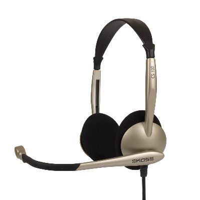 Koss CS100 Headset - Bedraad - Hoofdband - Beige