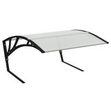 VidaXL Robotmaaiergarage Zwart 80x101x46 cm