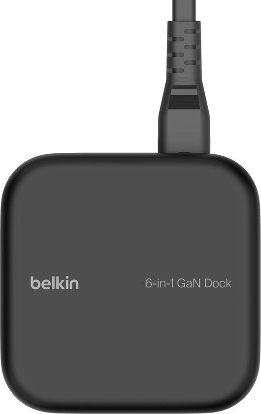 Belkin INC018vfBK USB-C 6-in-1 Dock - Black