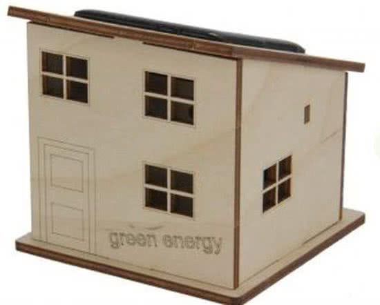 SOL EXPERT Bouwpakket - Huis met zonnepaneel