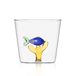 Ichendorf Milano Marine Garden Tumbler met blauwe vis/algen barnsteen