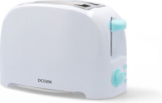 DCOOK broodrooster met dubbele gleuf, zwart, standaard