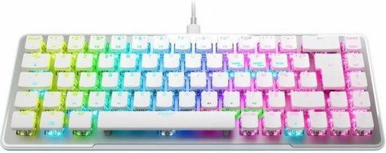 Roccat Vulcan II Max - Optisch Gaming Toetsenbord - FR Layout - Wit