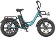 ENGWE L20 Boost Vélo Électrique - Vert - 250W - 48V 13AH - 20 pouces Pneus Épais - 25 km/h - 126 km Autonomie