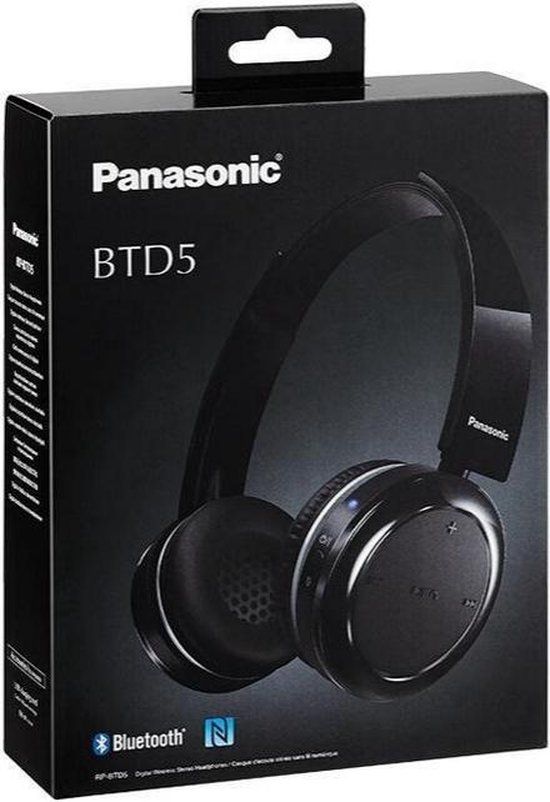 Panasonic Corp. Panasonic RP-BTD5E-K zwart