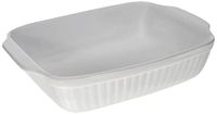 HOME Rechthoekige ovenschaal 33,5 x 24 x 8 cm, wit