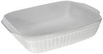 HOME Rechthoekige ovenschaal 33,5 x 24 x 8 cm, wit