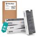 FilterBase® Actieve koolstoffilter voor schone lucht, 4 stuks