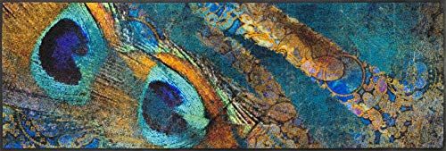 Wash+Dry mat - blauw - 60 x 180 cm - EAN: 9010216030211