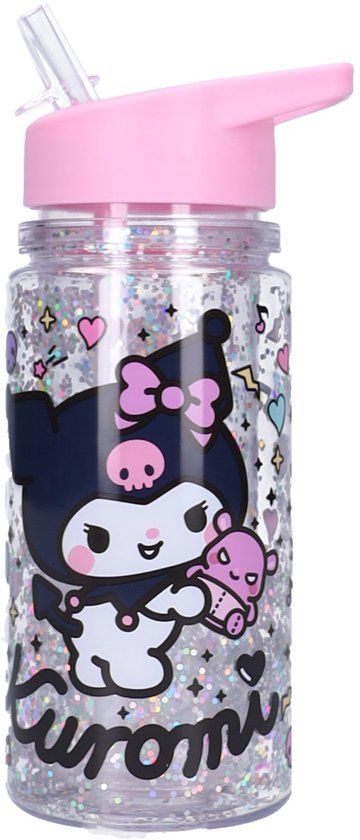 Hello Kitty & Friends Kuromi Drinkfles - 300ml - Roze