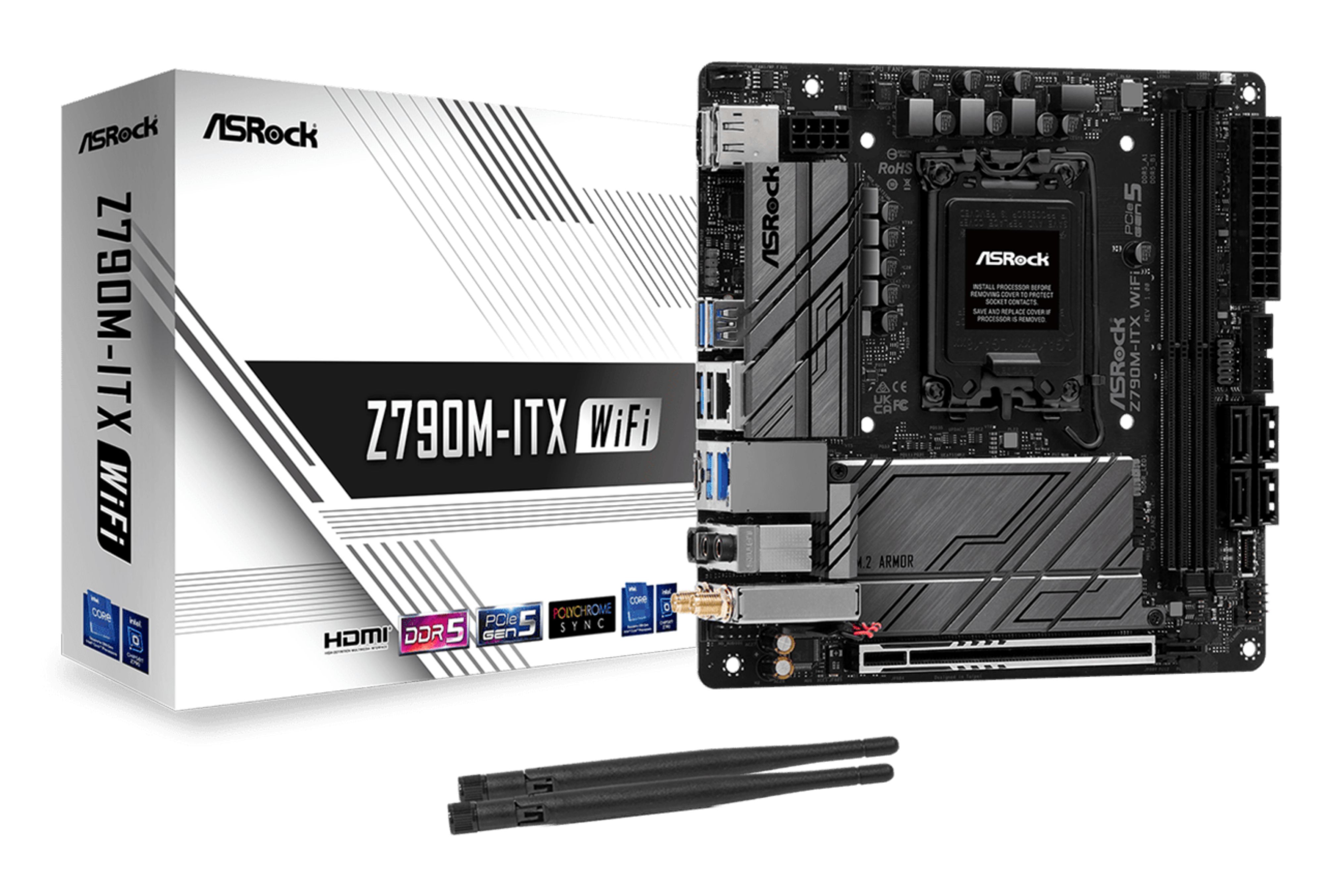 ASRock Z790M-ITX WiFi - Mini-ITX - Intel Z790 - LGA 1700
