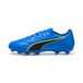 PUMA Chaussures de football KING 20 MATCH FG/AG Unisexe, Chaussures, Bleu, 40.5