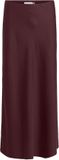 VILA VIELLETTE HW MIDI SKIRT NOOS Femmes Jupes Port Royale Coton 93% Polyester recyclé 7% Taille haute Droit Uni Lavage en machine 30 °C