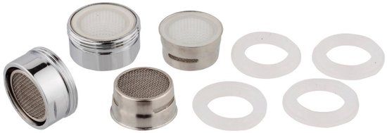 KIRCHHOFF Straalregelaar Set 2x Huisvesting / 4x Inzet - M24AG