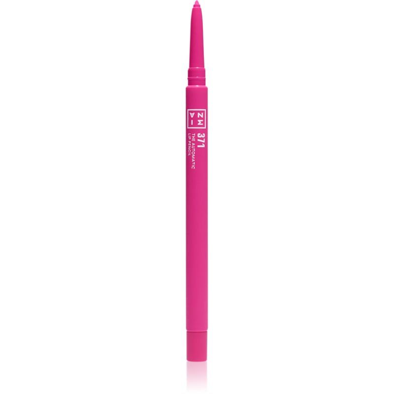 3INA MAKEUP The Automatic Lip Pencil 371 - Krachtige roze lipliner waterdicht - lipliner voor vollere lippen - Automatische lipliner - Veganistisch - Cruelty Free