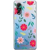 ERT GROUP mobiel telefoonhoesje voor Xiaomi MI 11i/ REDMI K40/K40 PRO/POCO F3/ F3 PRO origineel en officieel erkend Babaco patroon Flowers 010, gedeeltelijk bedrukt